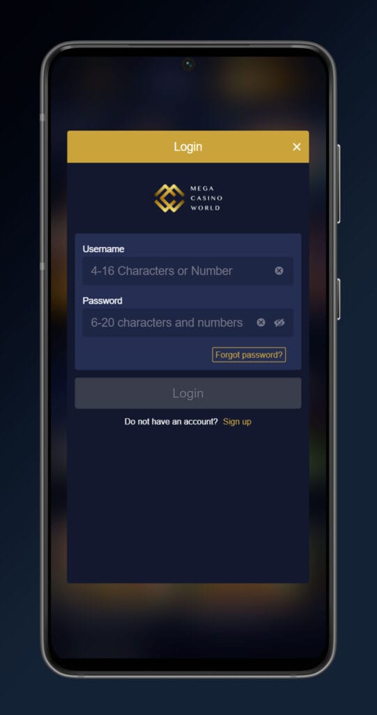 Login MCW casino