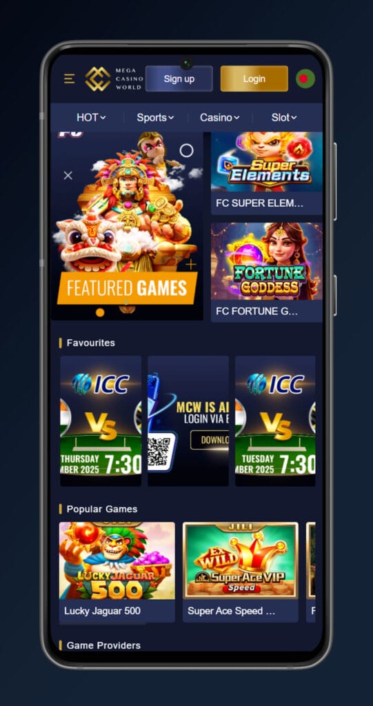 main page MCW casino